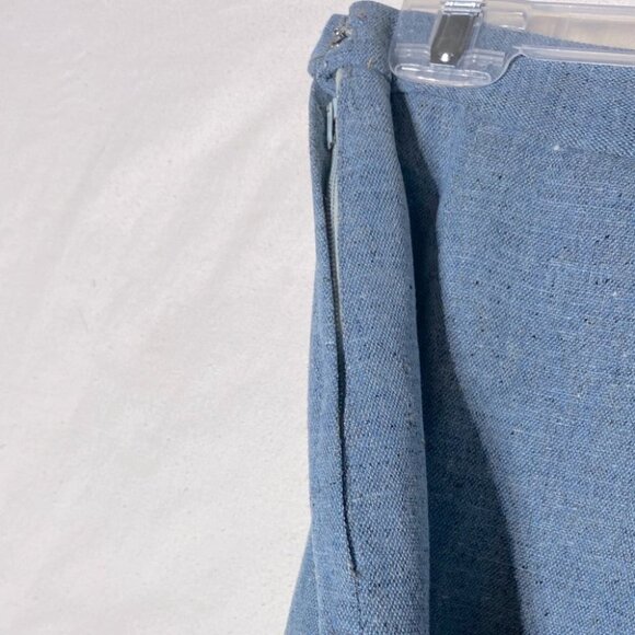 Vintage Handmade Blue Midi Skirt XS - Picture 6 of 9